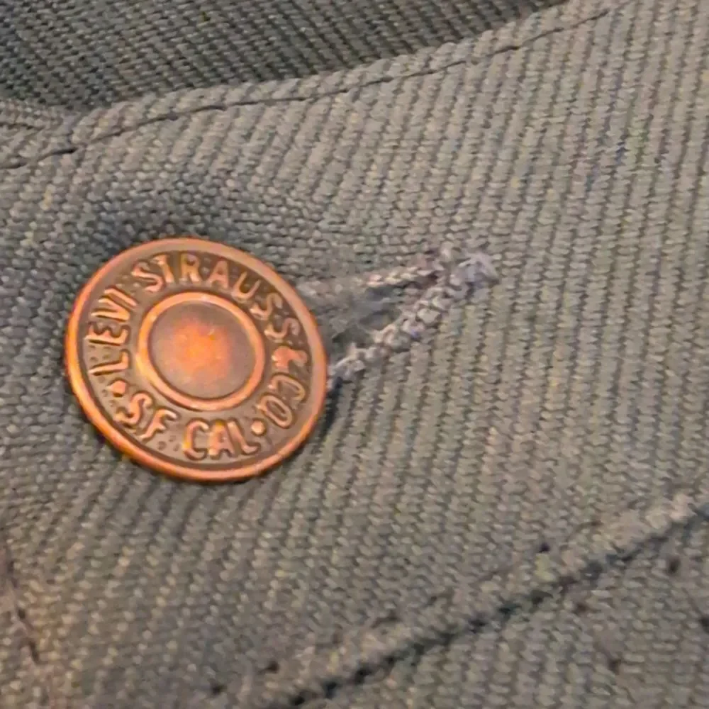 Levi's vintage blue polyester flare‎ men's pants